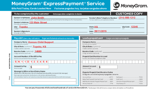 Moneygram Express Payment Form ≡ Fill Out Printable PDF Forms Online